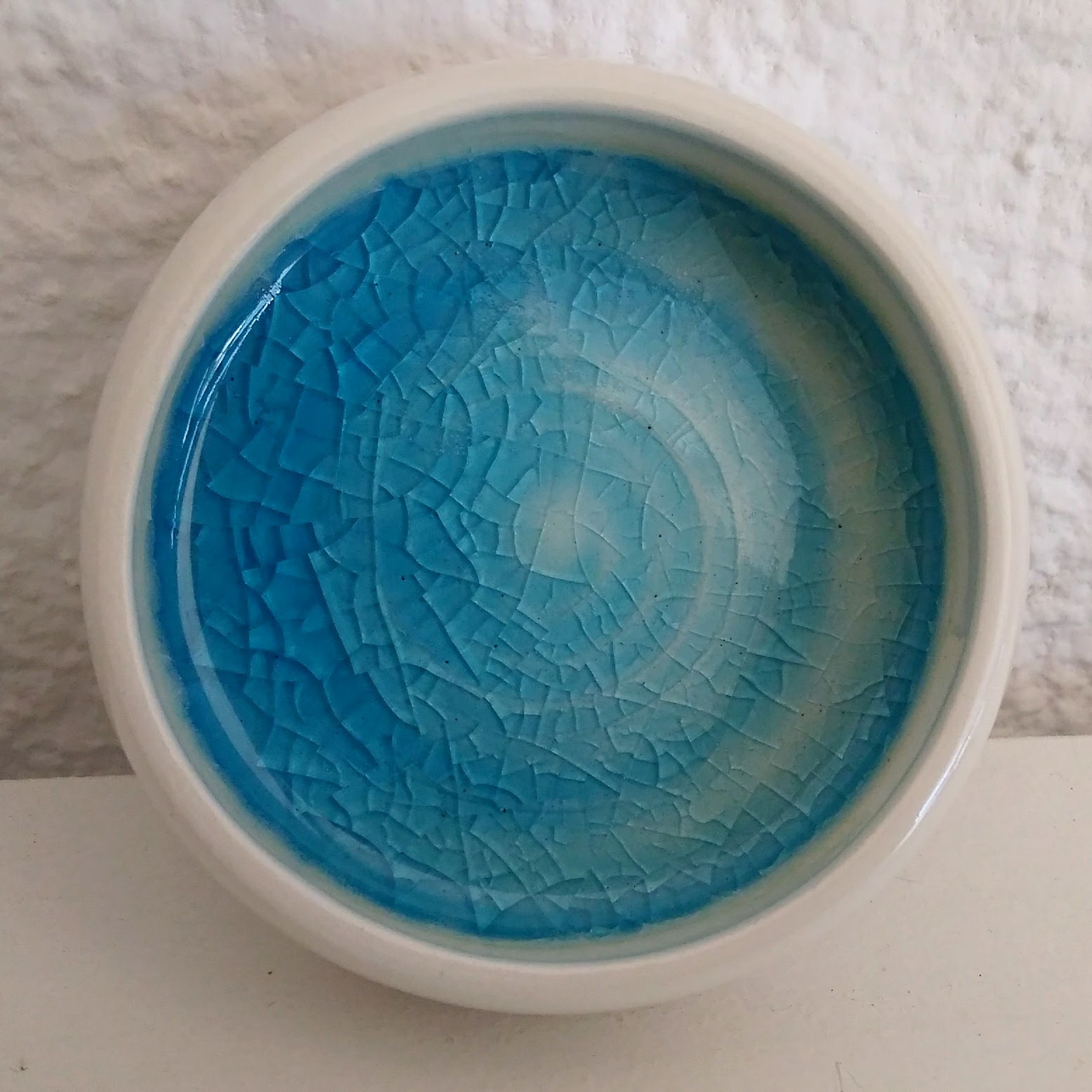 Aqua dish by Helen E