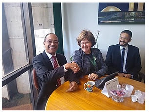 DEPUTADA BIA KICIS SERÁ A MADRINHA NACIONAL DO PROJETO REFERENCIAL PONTO DE EQUILÍBRIO
