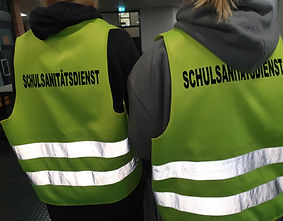 Schulsanitäter im Einsatz