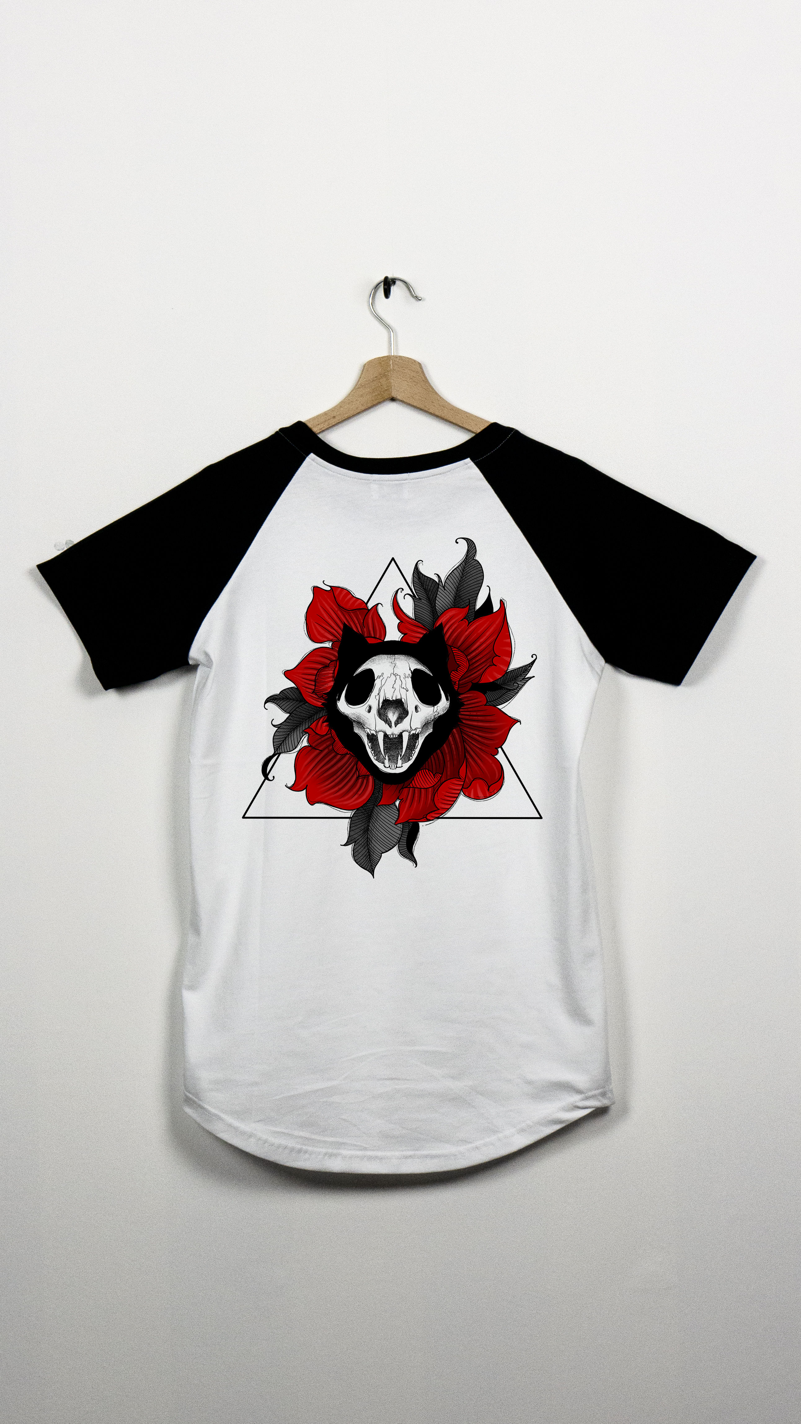 T-Shirt Longline DeathKitten