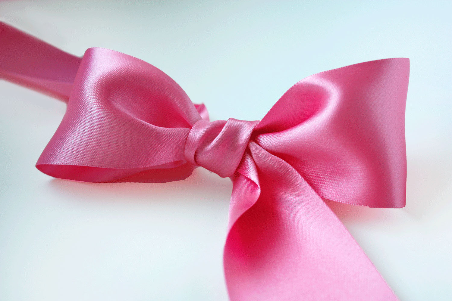 Deep Rose Double-Faced Satin Ribbon, 9 widths
