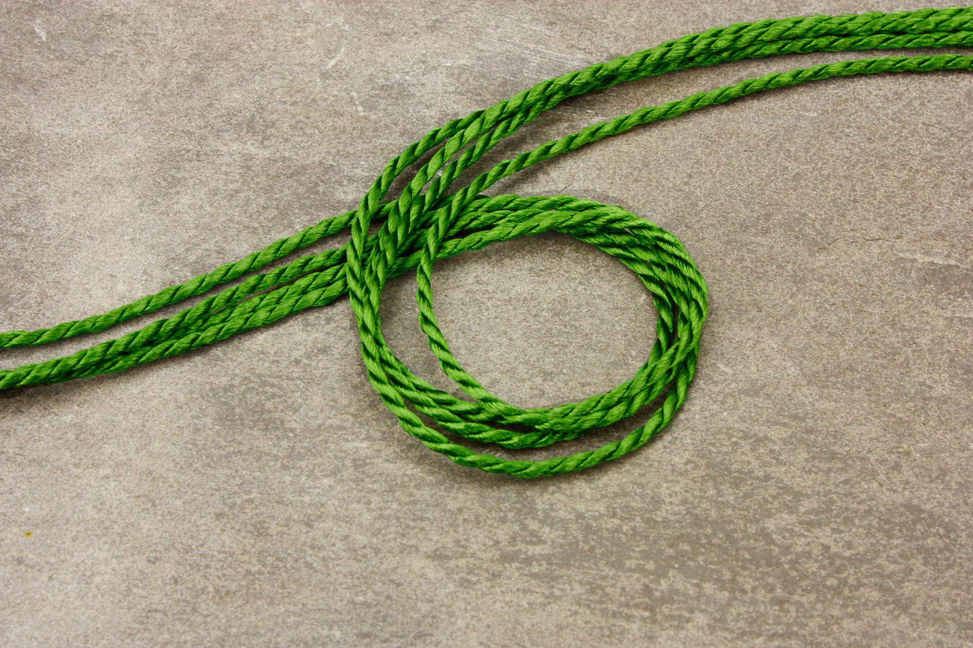 2mm Cypress Green Rayon Cord