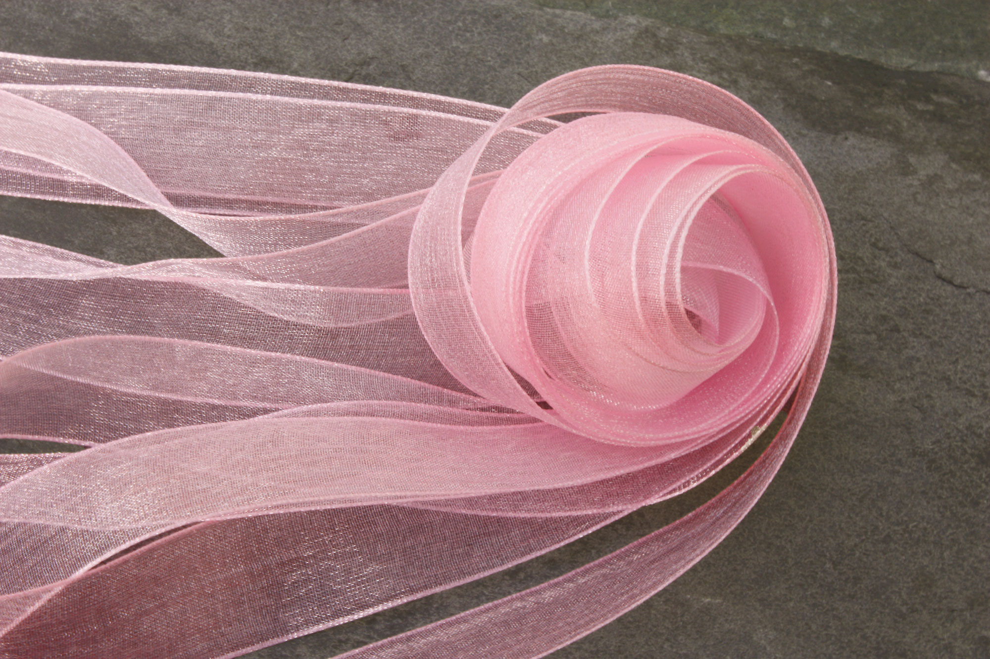 15mm French Mousseline Pink