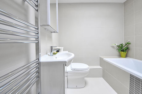 Modern White Bathroom
