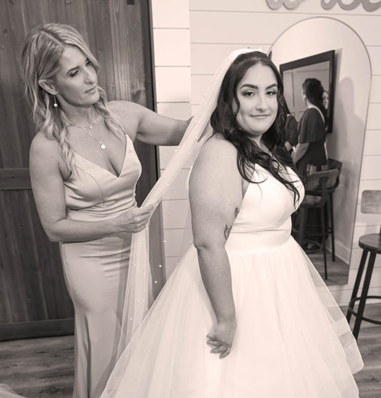 Wedding Photography- behind the scenes getting ready mother of the bride