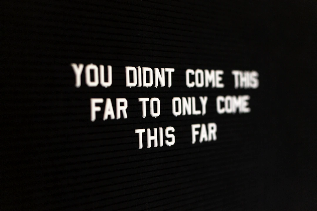 Finding Your Drive: Staying Motivated Through Tough Times