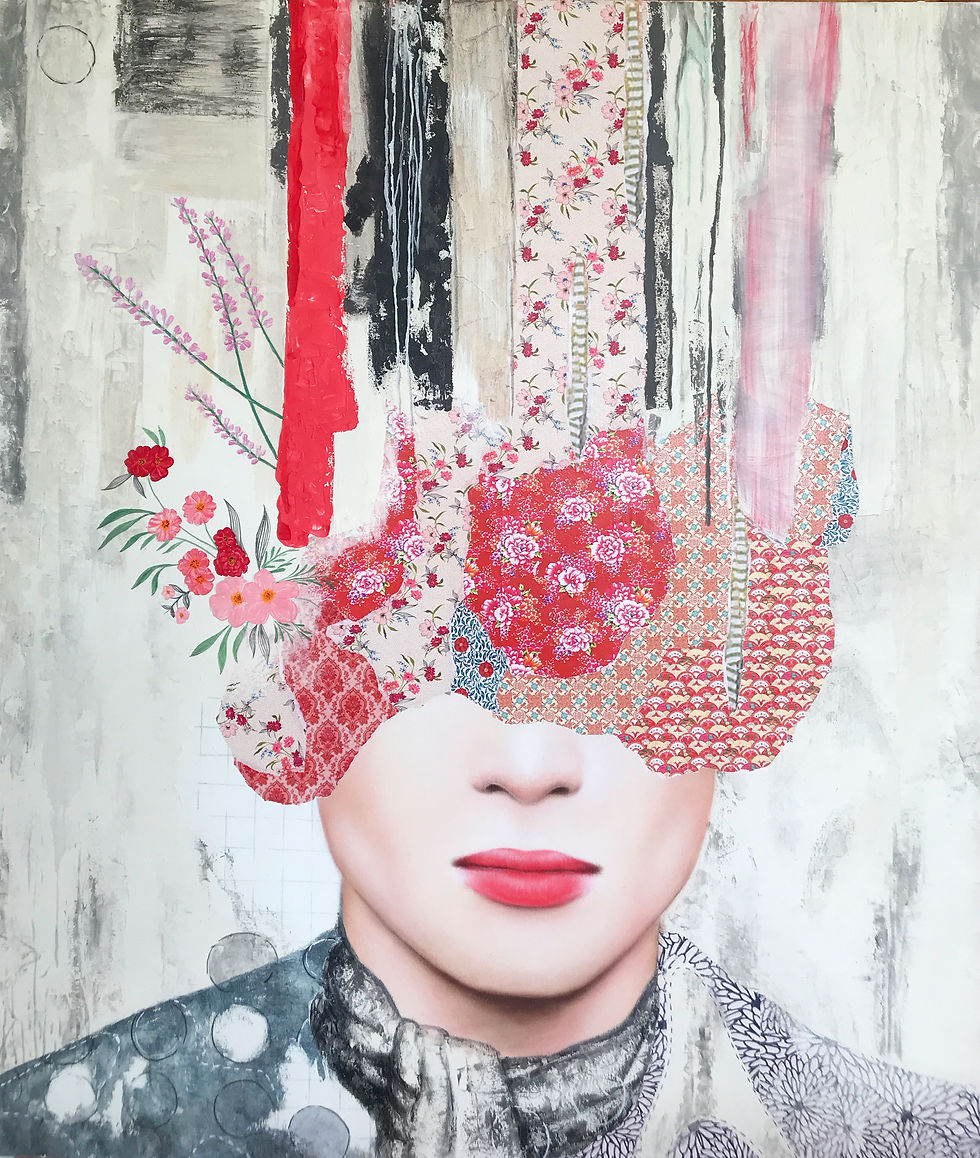 Flourish 140x120 cm