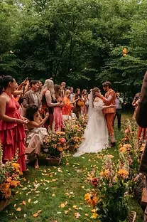 Ceremoniezangeres Merel zingt live tijdens een bruiloft in Nederland