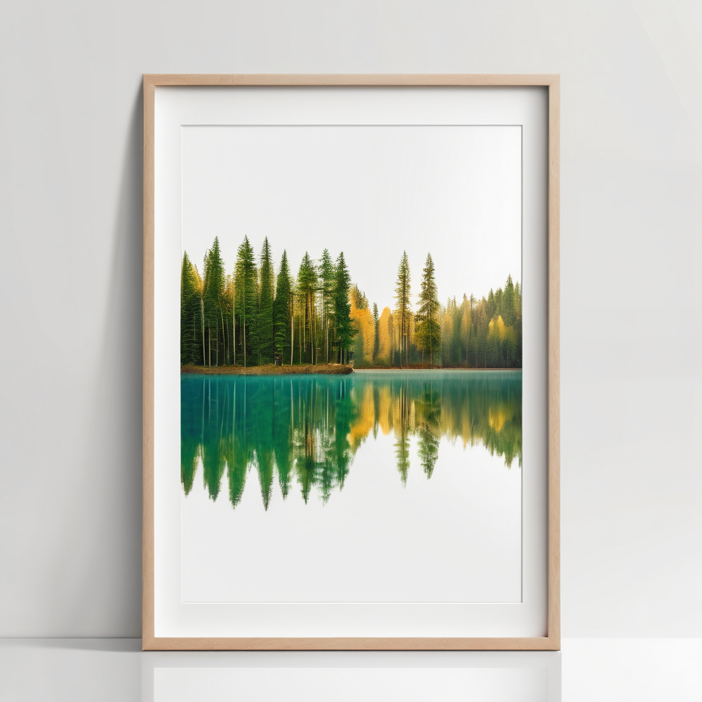 Forest Reflection Print