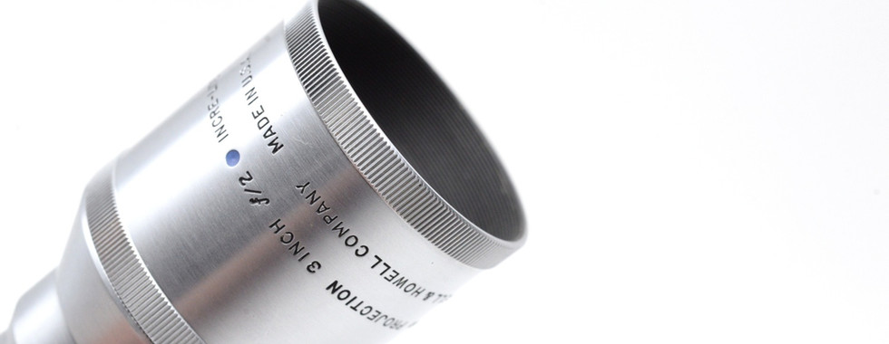 Vintage Bell & Howell 3-inch f/2 Incre-Lite 16mm Projection Lens