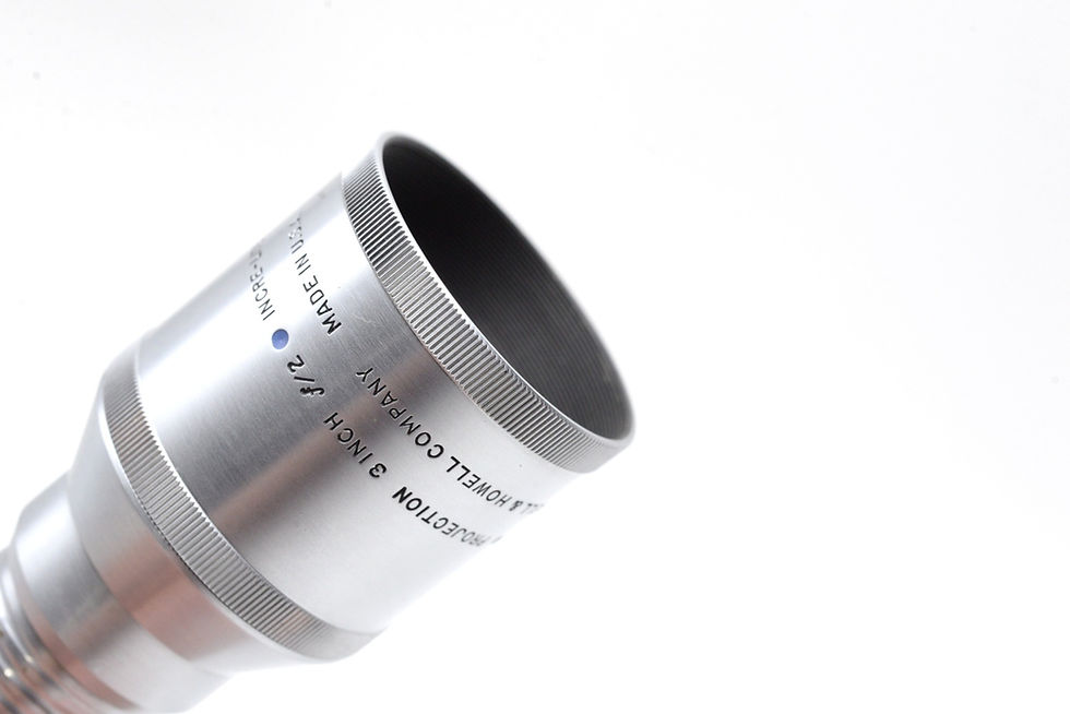 We tested a vintage Bell & Howell 3inch f/2 Incre-Lite 16mm Projection Lens on a modern Mirrorless Camera
