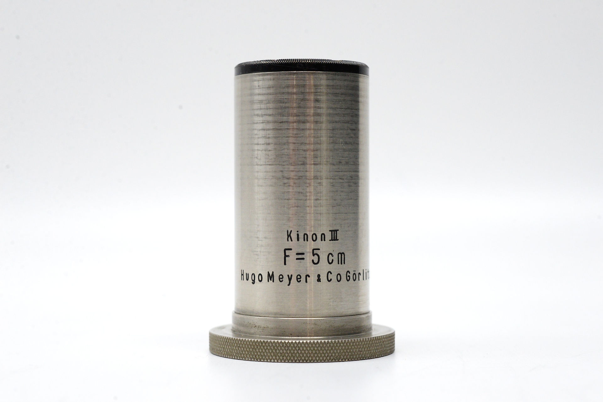 Kinon III F=5cm Hugo Meyer & Co Gorlitz Projector Lens
