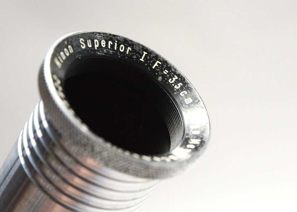 Hugo Meyer & Co Gorlitz Kinon Superior I F=3.5cm Projector Lens Review and Test Photos and Videos