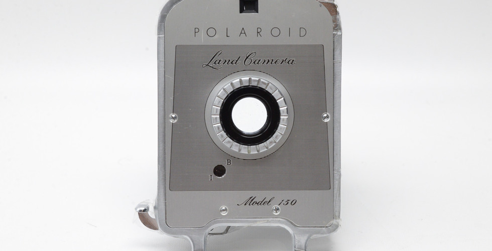 Photo of a Polaroid Land Camera Model 150 Lens 130mm f/8.8