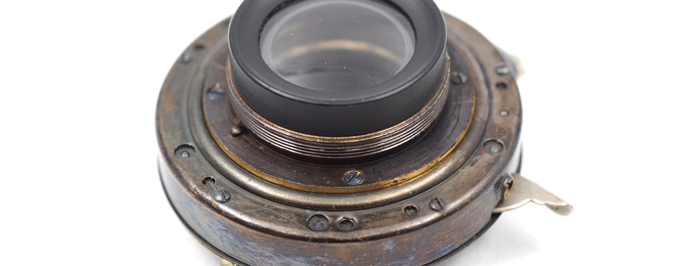 Vintage Rapid Rectilinear Bausch & Lomb 6.5-inch f/8 Camera Lens