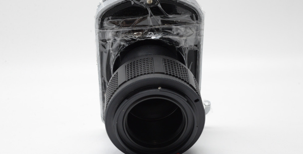 Rear View of a Nikon Mount on Polaroid Land Camera Model 150 Lens, 130mm f/8.8