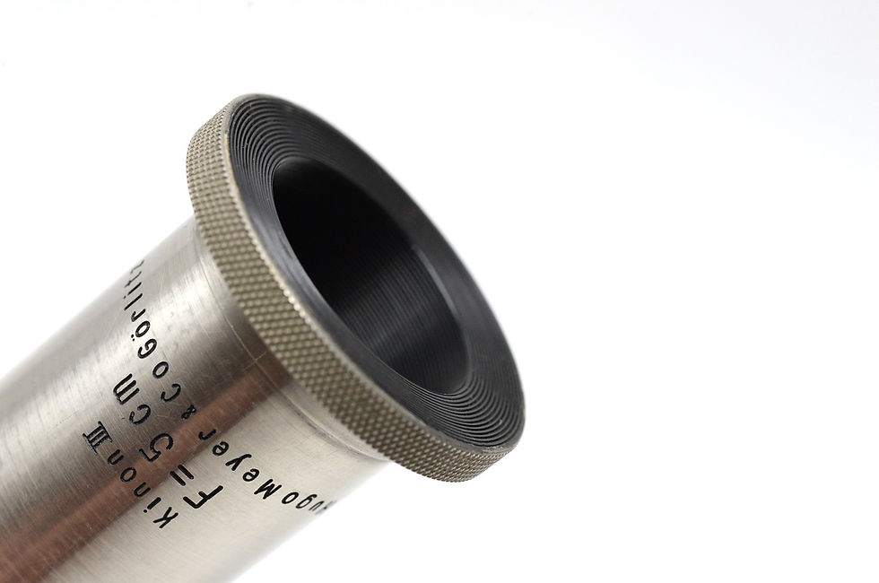 Kinon III F=5cm Hugo Meyer & Co Gorlitz Projector Lens Bokeh and Characteristics