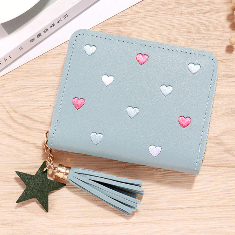 Thumbnail: 2026 NEW Spring Summer Wallet Women Ladies Mini Tassel Wallets Cute Short Zipper