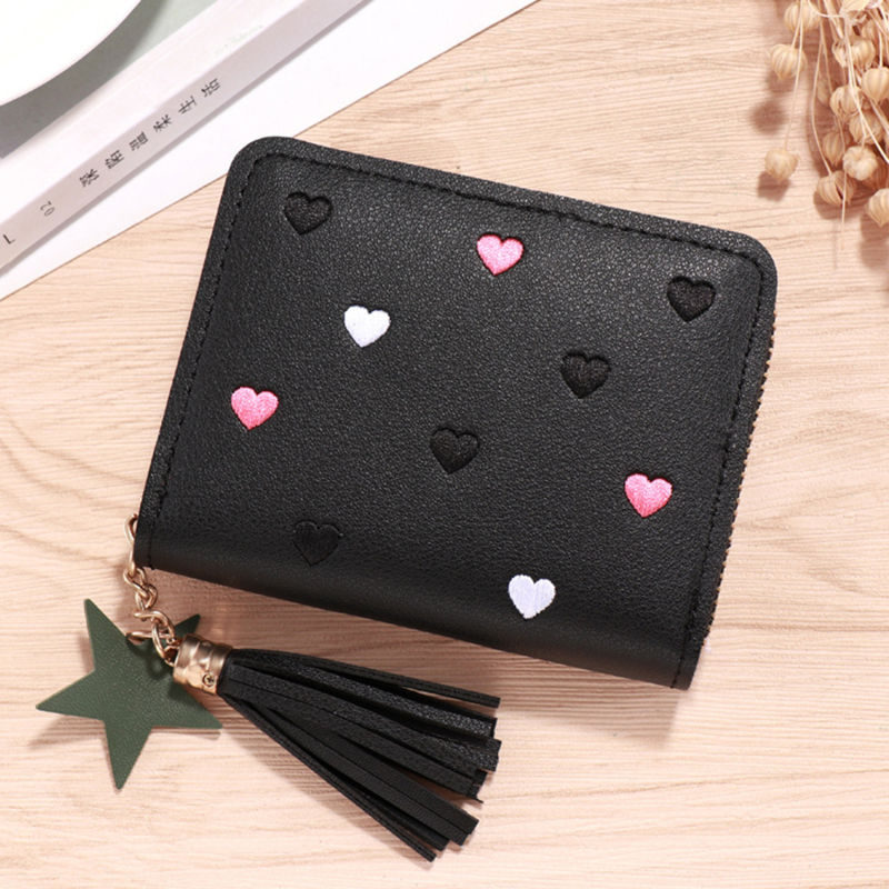 Thumbnail: 2026 NEW Spring Summer Wallet Women Ladies Mini Tassel Wallets Cute Short Zipper