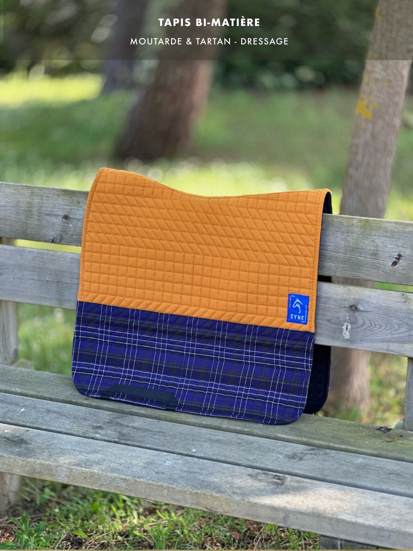 Tapis Bi-matière ( Moutarde ou Orange)