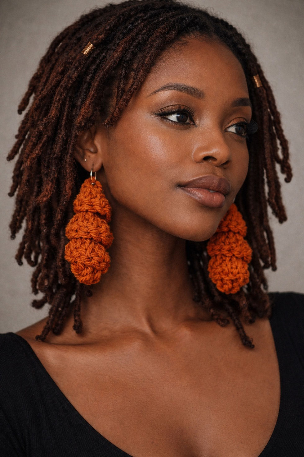 Thumbnail: Handmade Crochet Earrings 