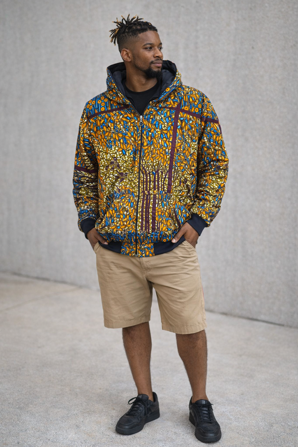 *Unisex* Royal Forest Zip Up Hoodie