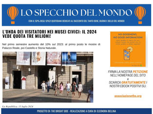 La nostra prima pagina del 22.07.2024