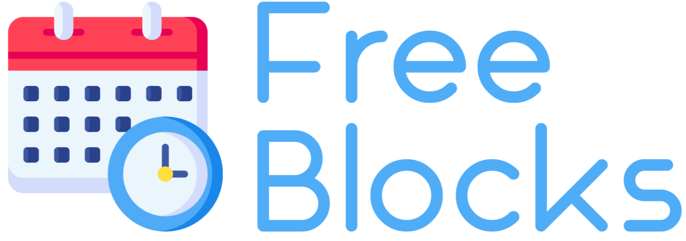 Free Calendar Sharing | Free Blocks