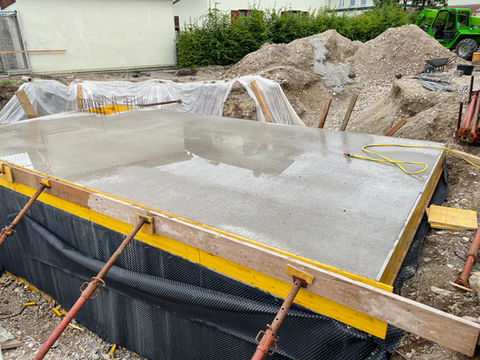 Kellerdecke Verschalung Bild 4