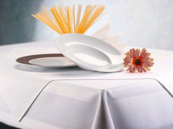 Damast Tischdecke 170x130 zu vermieten