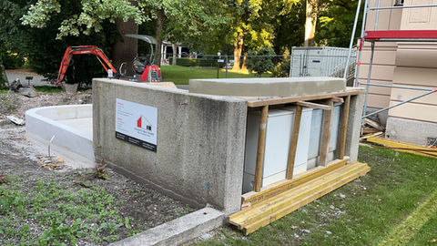 Kellerdecke Verschalung Bild 2