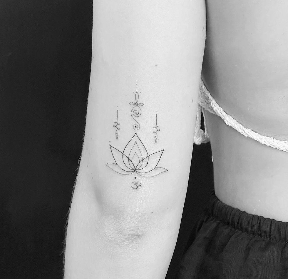 lotus tattoo