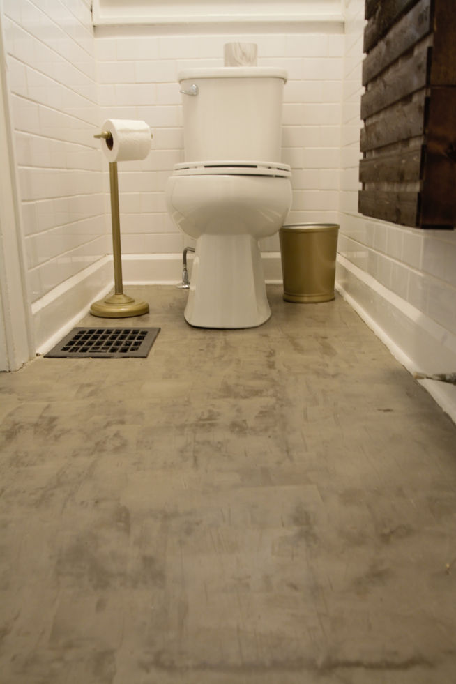 All About our Cement Floor DIY