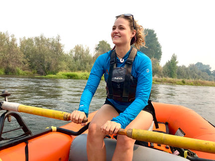 The Wander Center Small business owner whitewater rafting