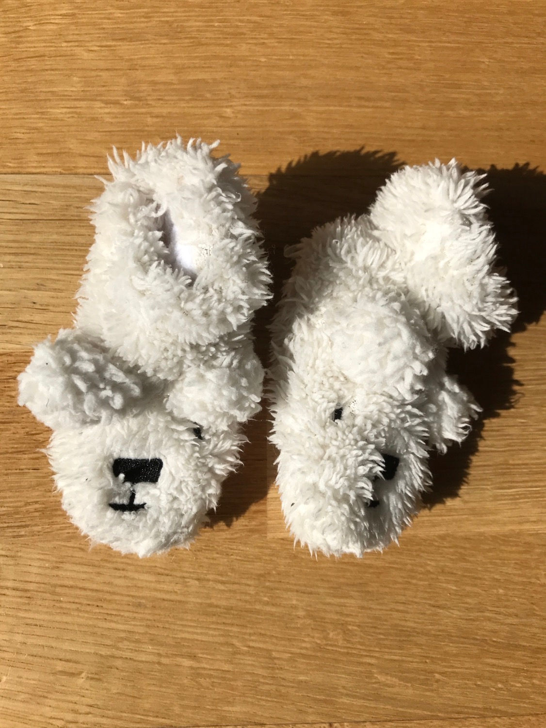 Schattige, zachte pantoffeltjes