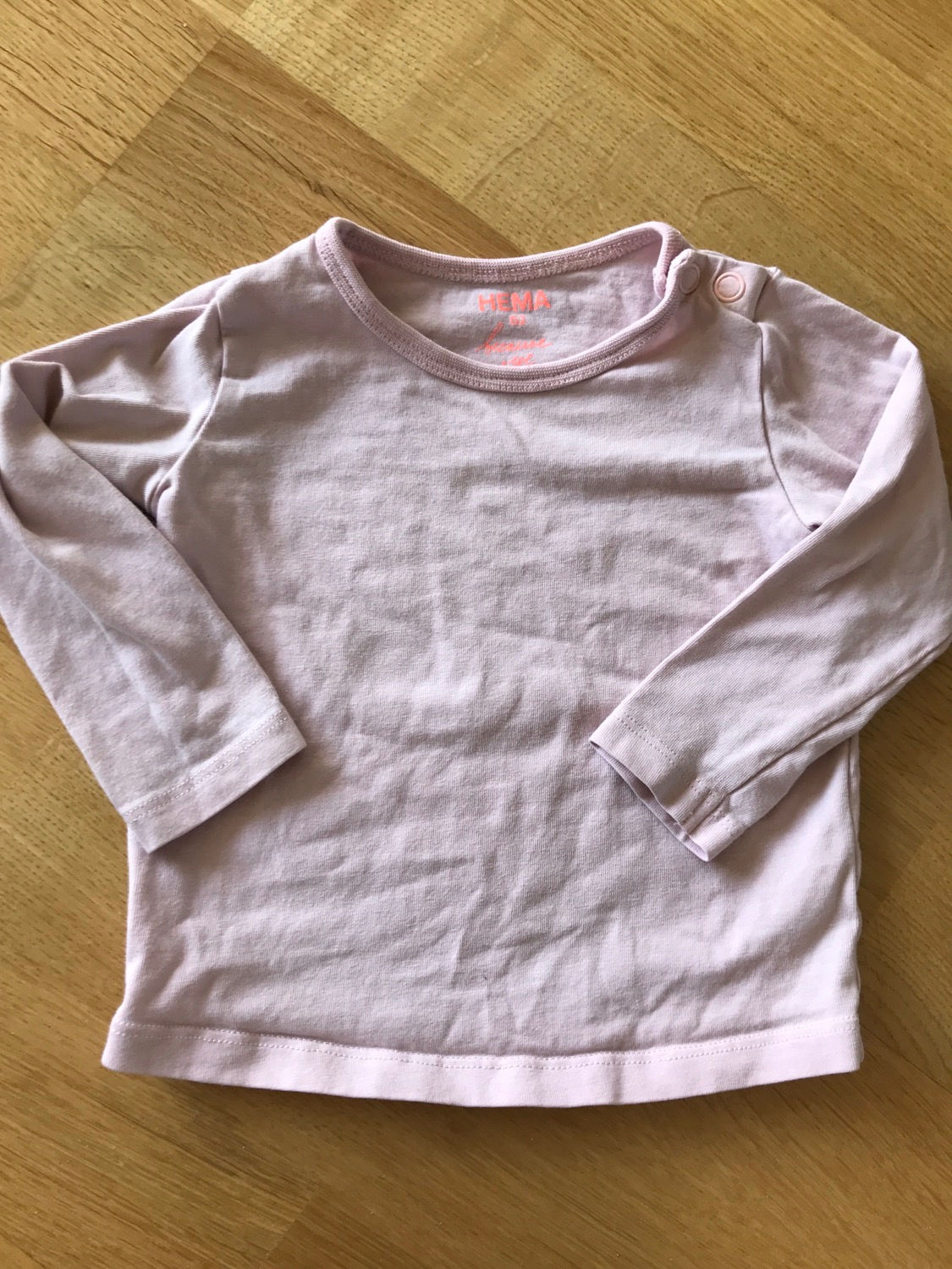 Basic t-shirt lange mouwen