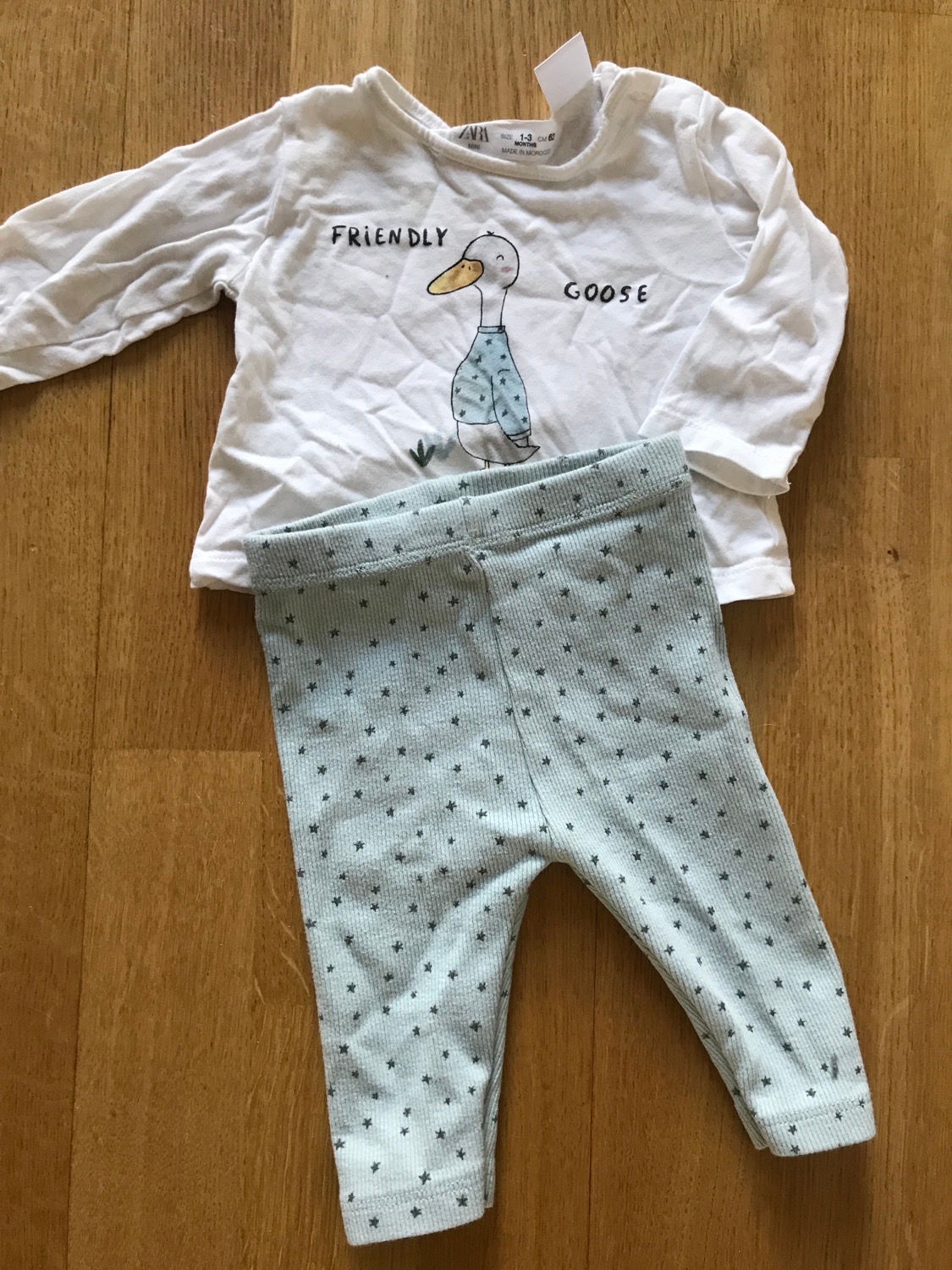 Outfit Zara maat 62