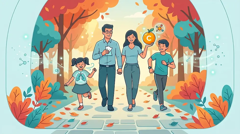 Cómo prevenir enfermedades respiratorias en otoño: Guía de cuidados esenciales ❄️🧴