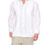 Thumbnail: Men's 100% Linen Guayabera Long Sleeve - Contrast Vertical & Collar Accent Trim