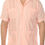 Thumbnail: Men's Cropped Four-Pocket Stylish Guayabera Shirt with Embroidery