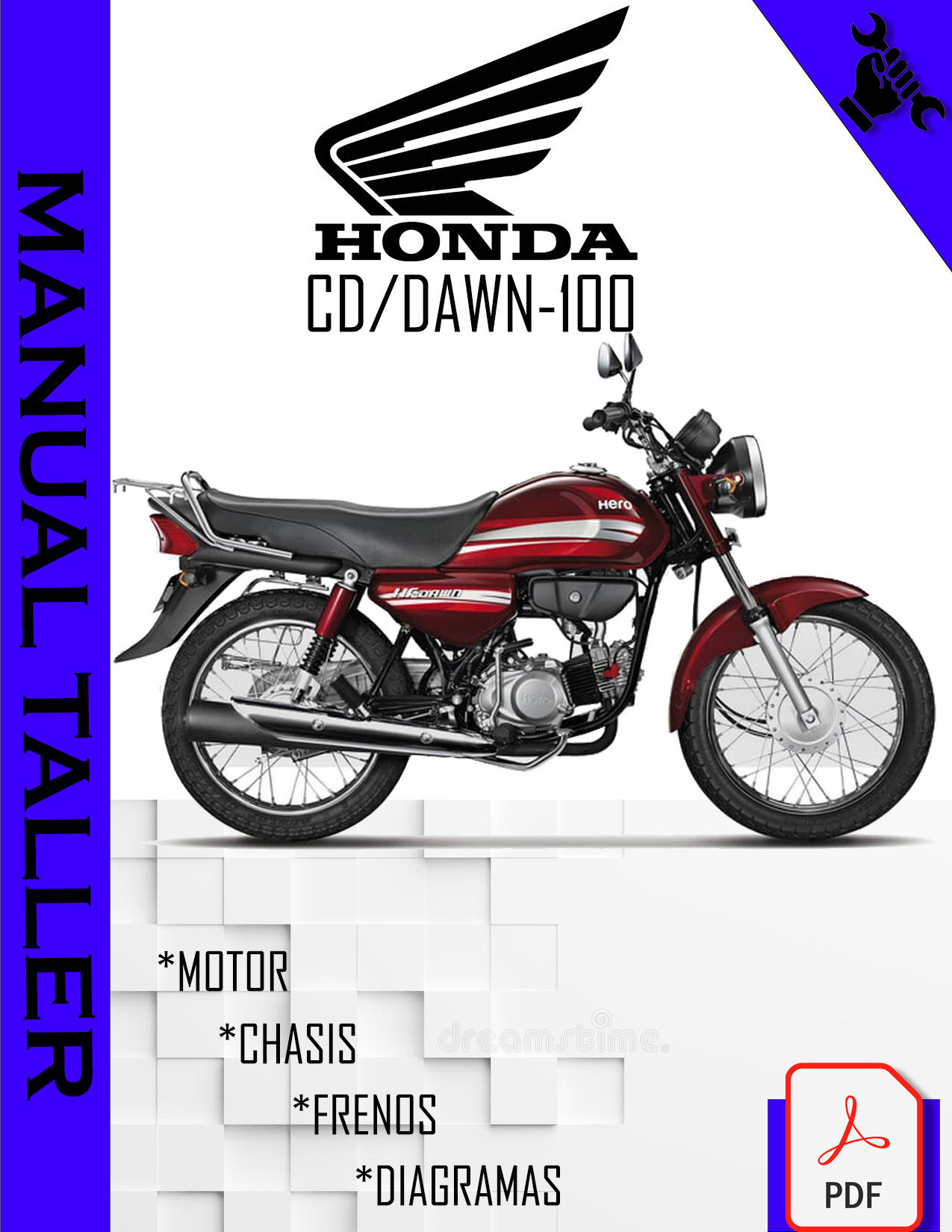 MANUAL TALLER HONDA CD/DAWN 100