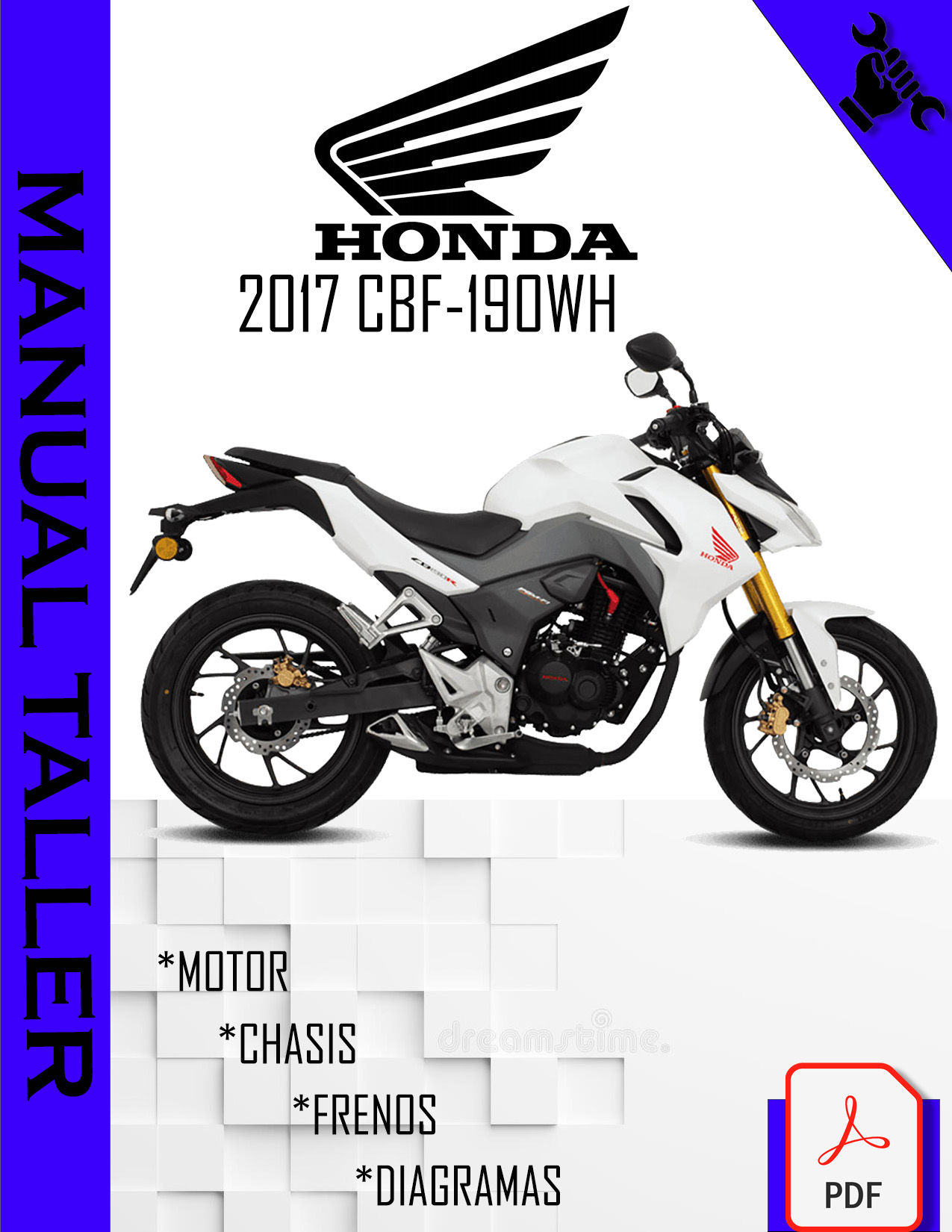 MANUAL TALLER (2017) HONDA CBF 190