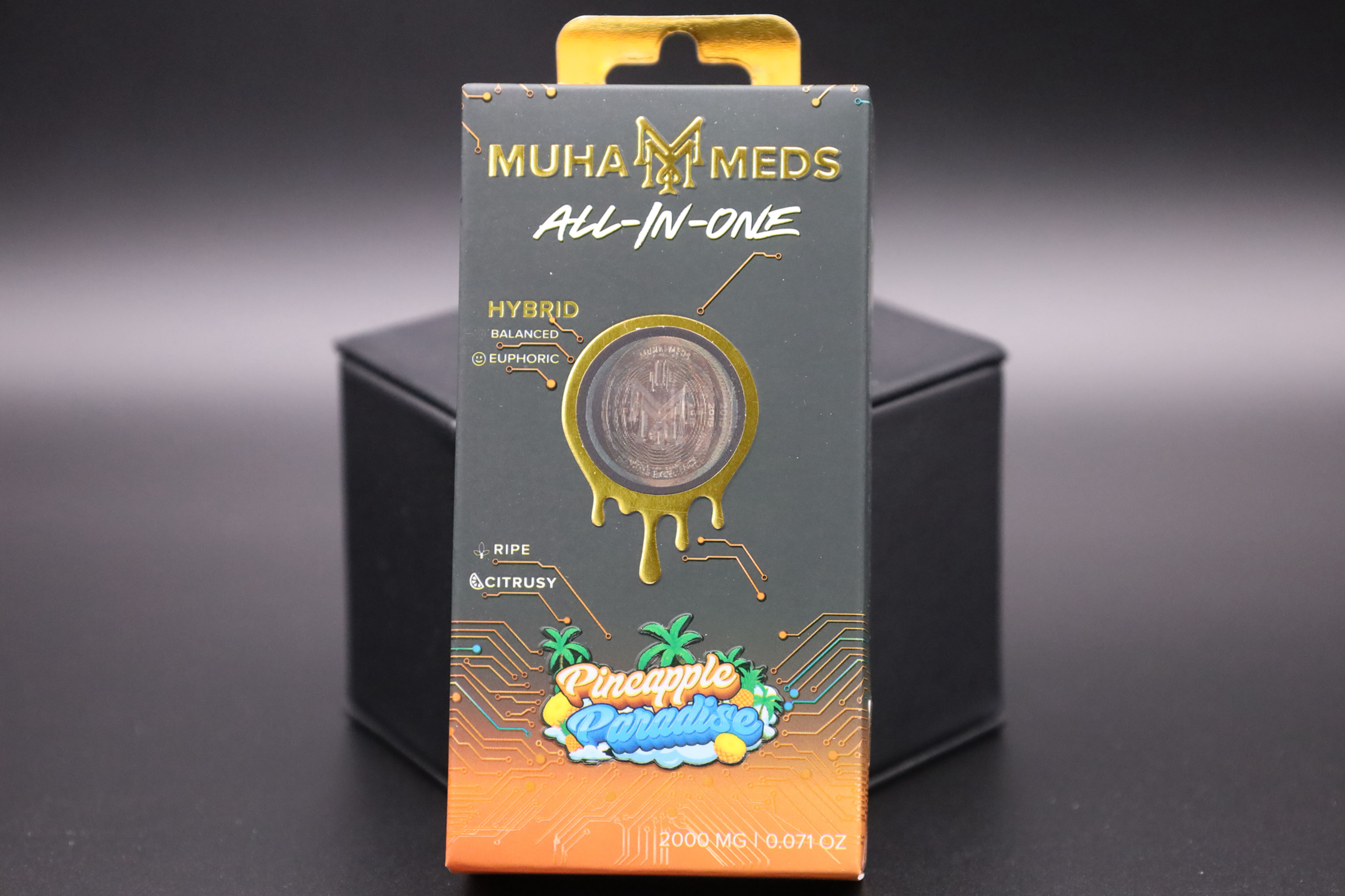 Sticker with Free Muha Meds®️ All In One Vape Device gift