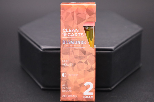 Sticker with Free Clean Carts®️ 2 gram Disposable Vape Cartridge gift ...