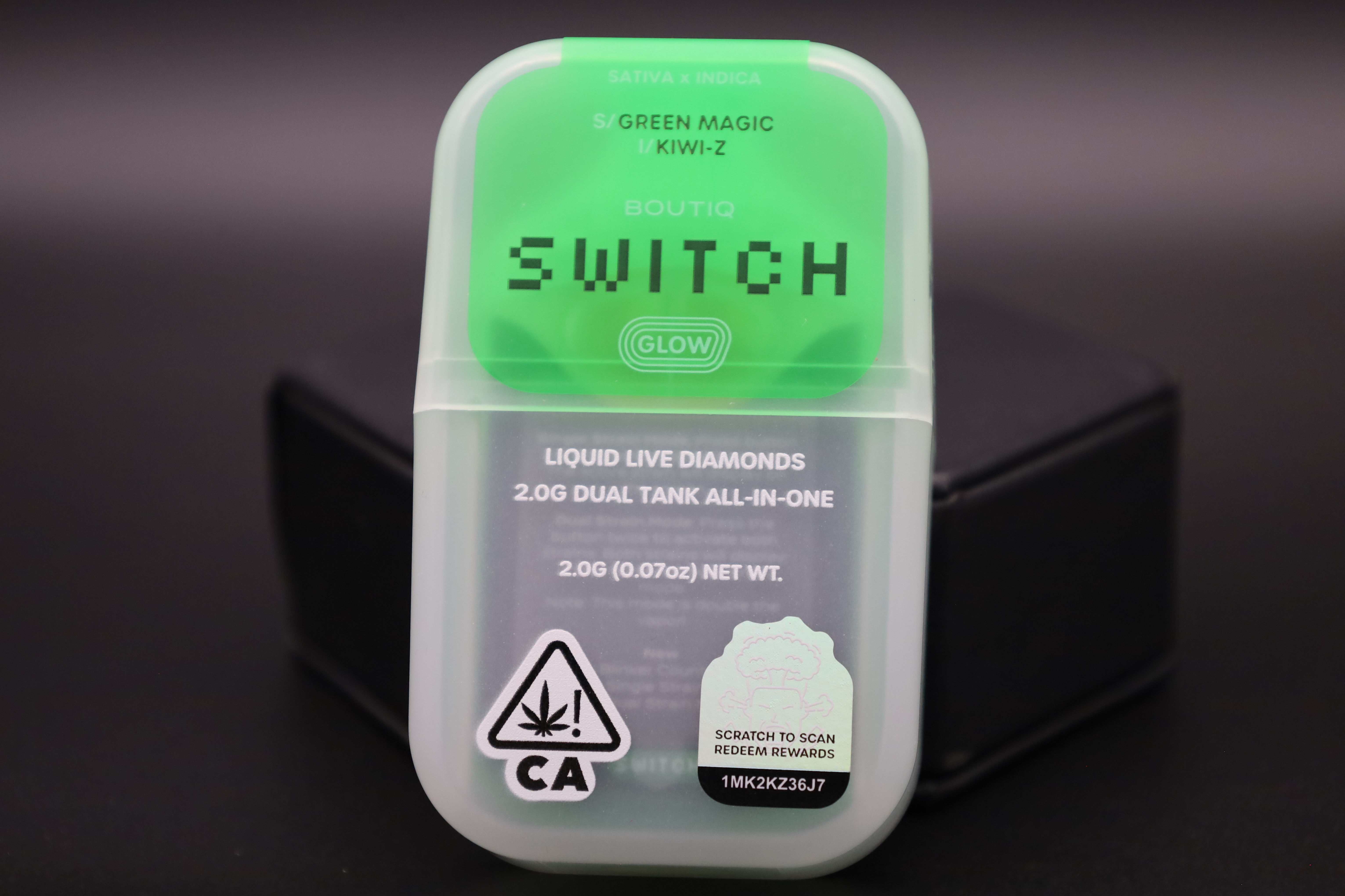 Sticker with Free Boutiq®️ Switch Glow Vape Cartridge gift 