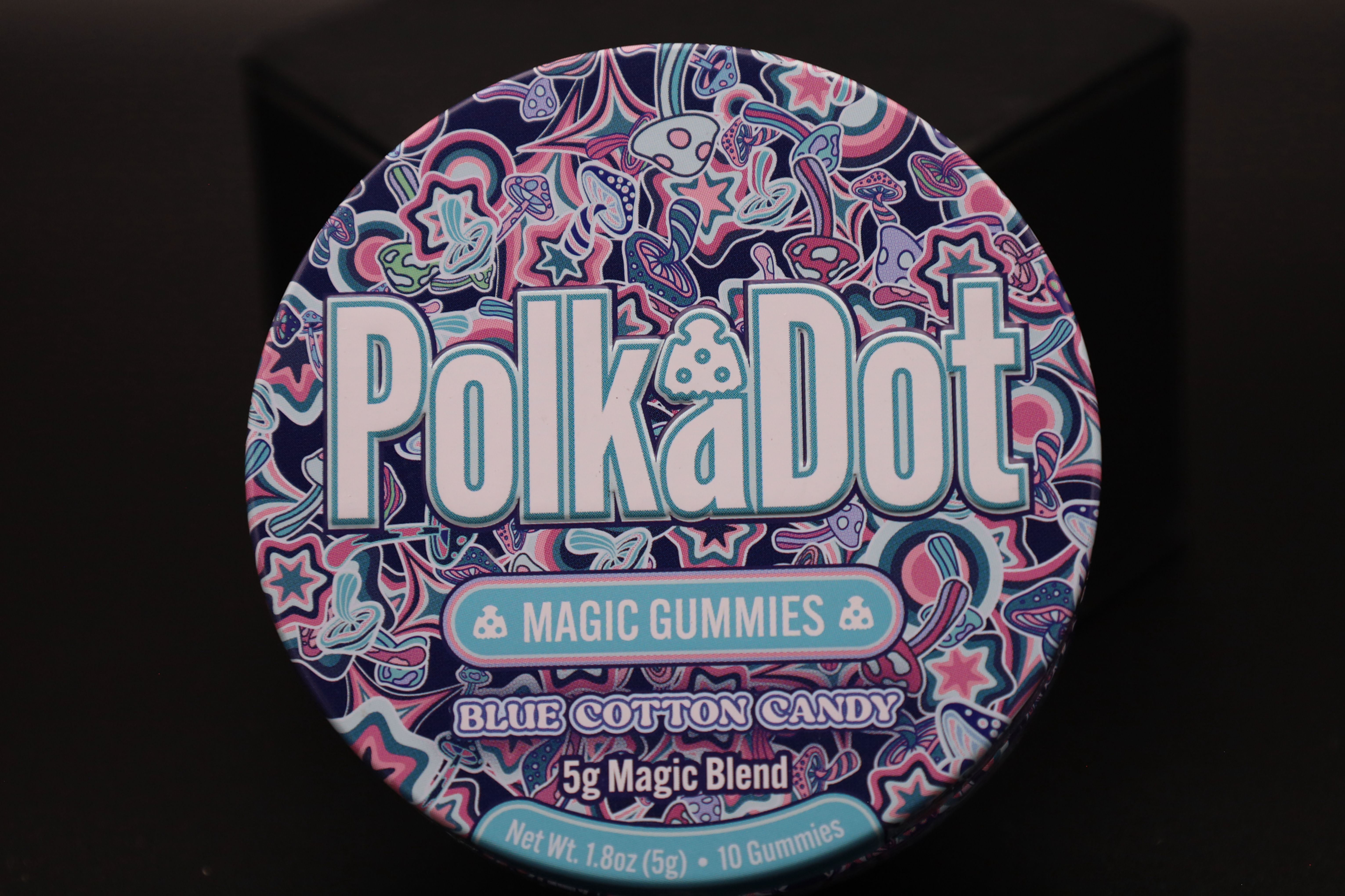 Sticker with Free Polkadot®️ Magic Mushroom Gummies gift 