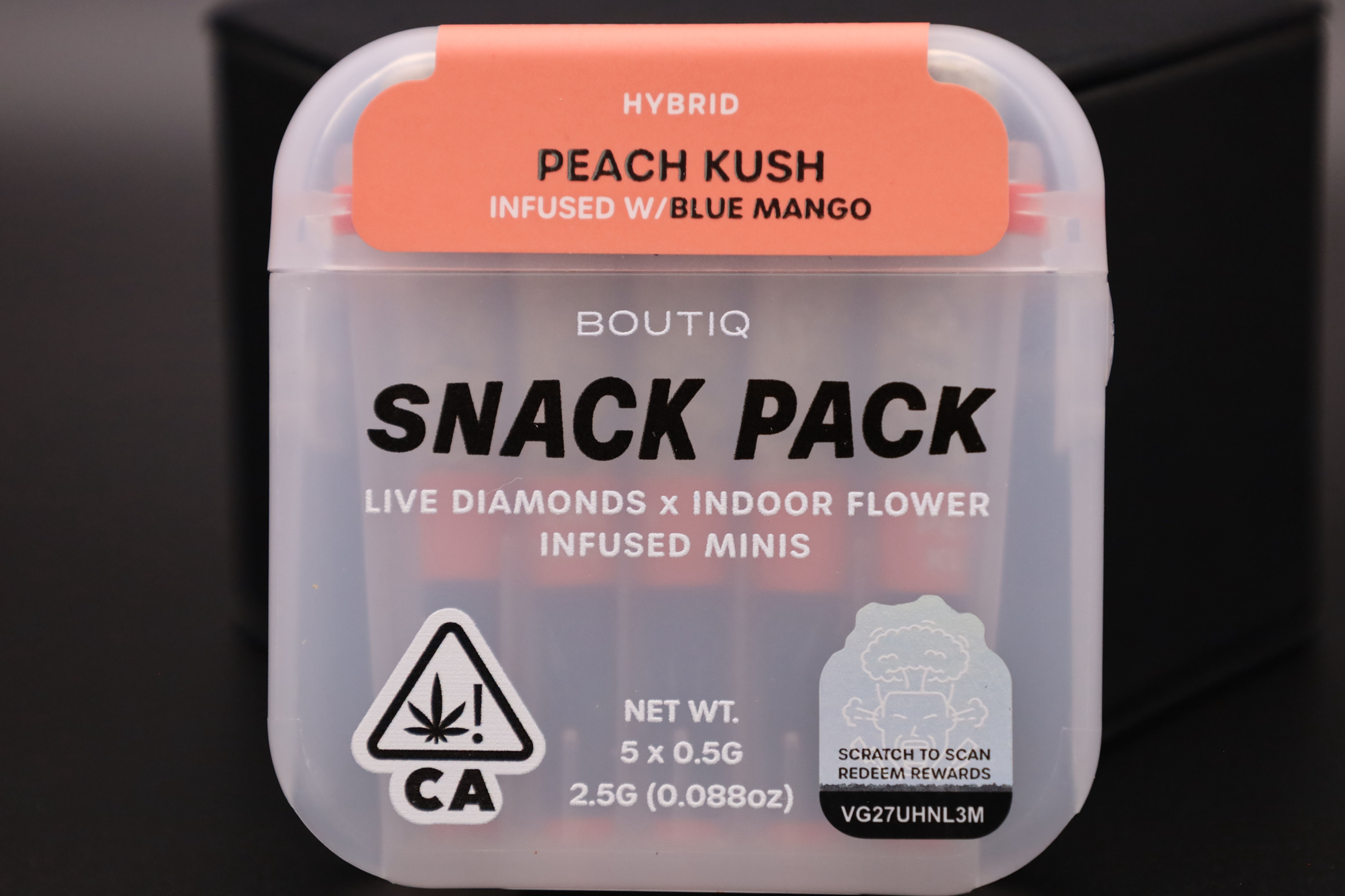 Sticker with Free Boutiq®️ Snack Pack Prerolls gift 