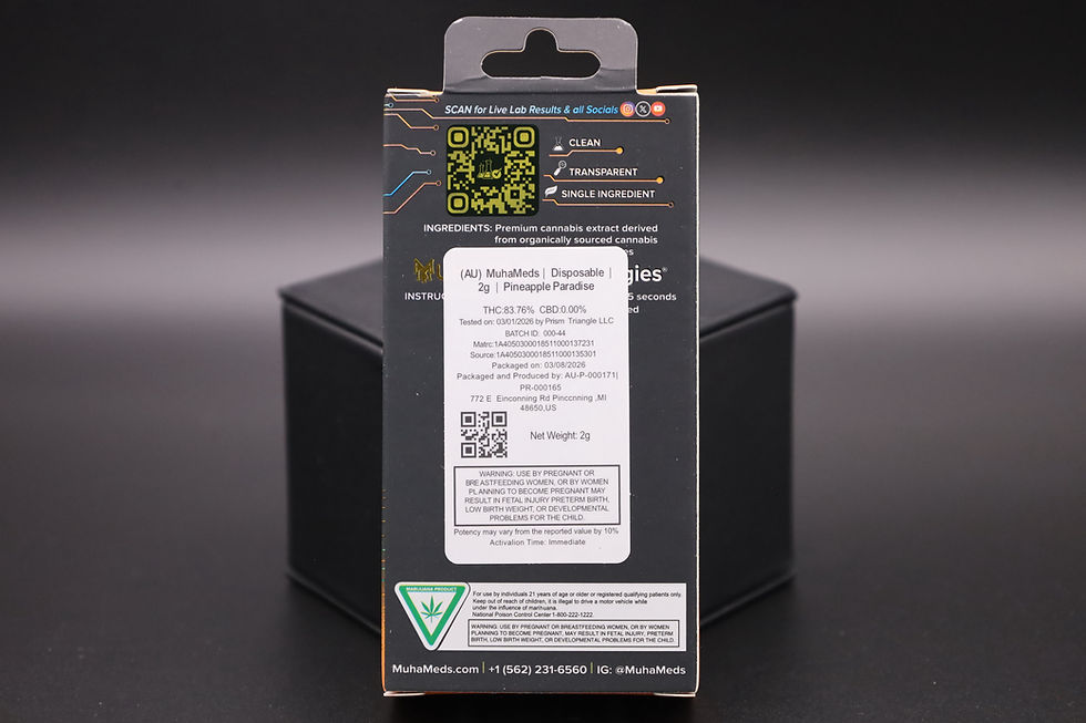 Thumbnail: Sticker with Free Muha Meds®️ All In One Vape Device gift