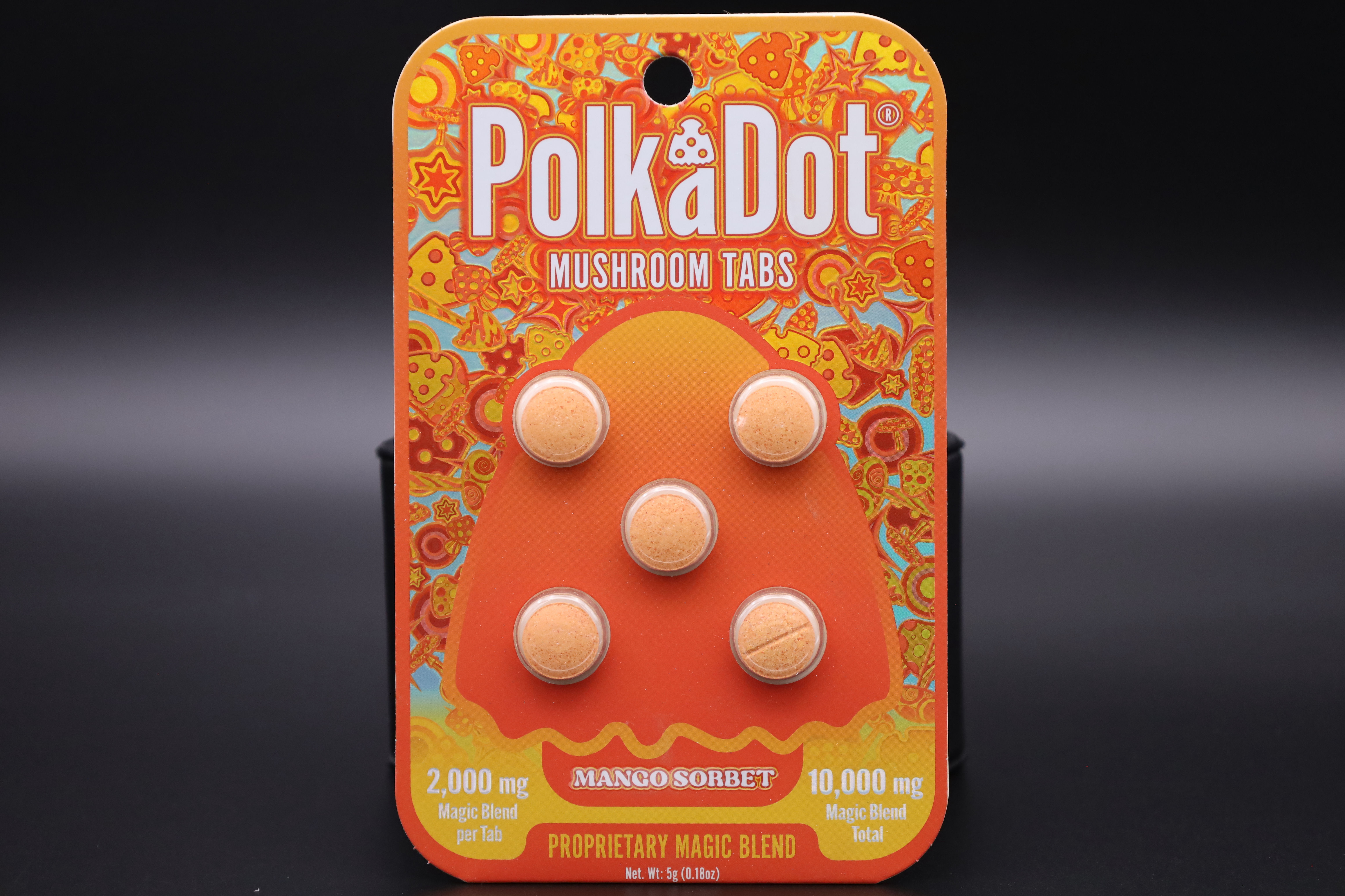Sticker with Free Polkadot®️ Mushroom Tabs gift