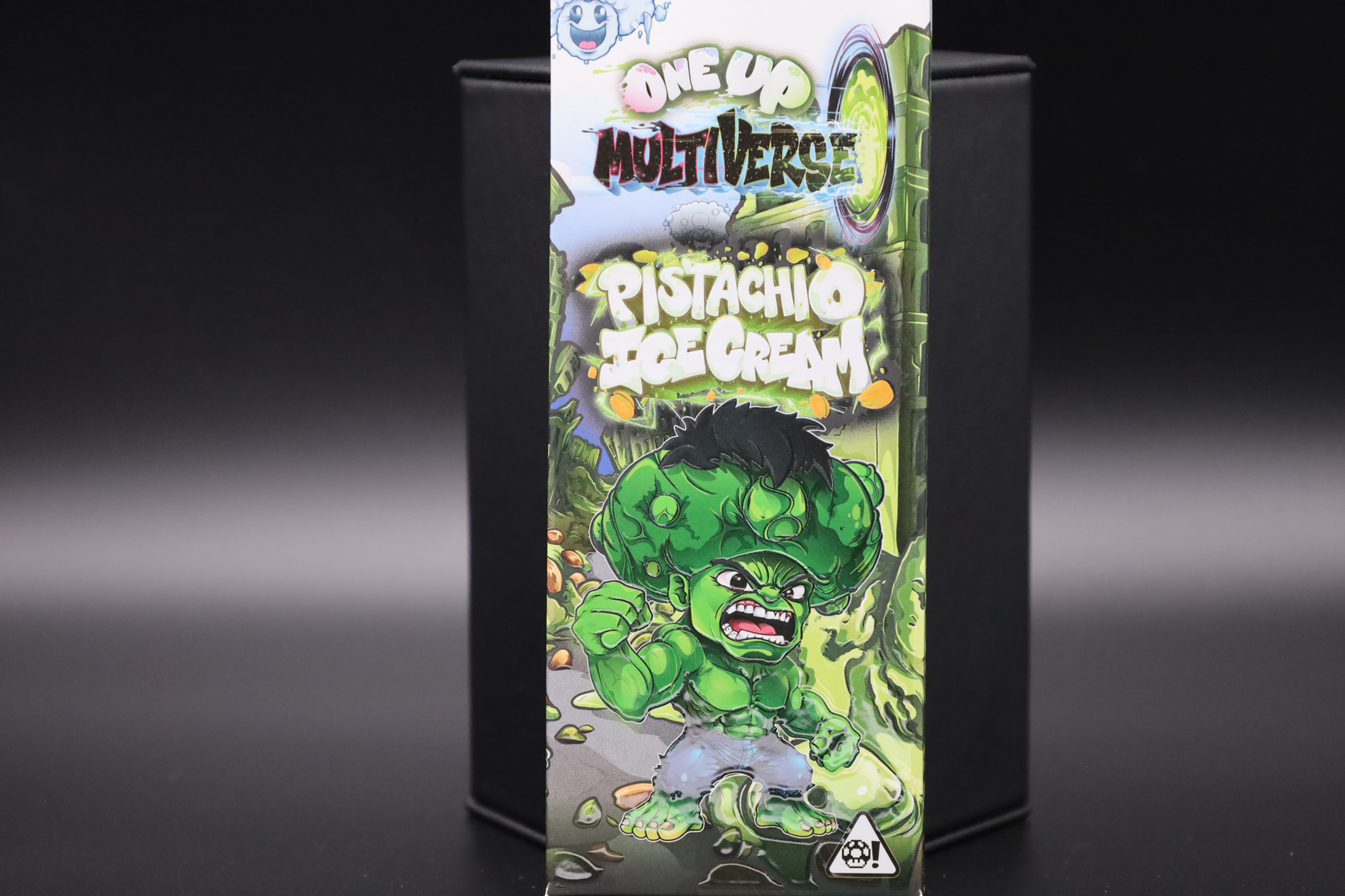 Sticker with Free One Up®️ Mushroom Chocolate bar gift 